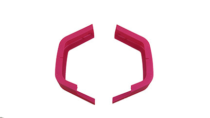 Jeep Wrangler Rear Fender Set - Pink