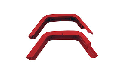 Jeep Wrangler Rear Fender Set - Red