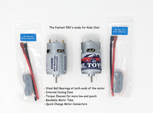 Matched Pair of 550 12-18v Performance Motors * Due Late April if you order Now