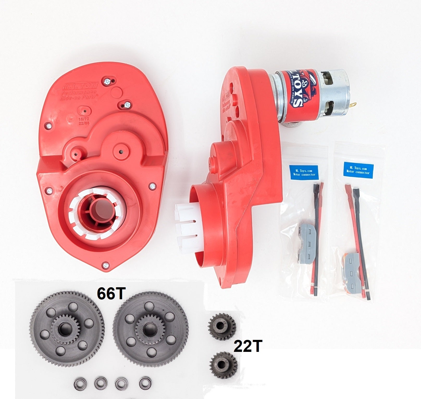 Stage V Super Speed Motors/Gearboxes for Power Wheels ATV *DUE