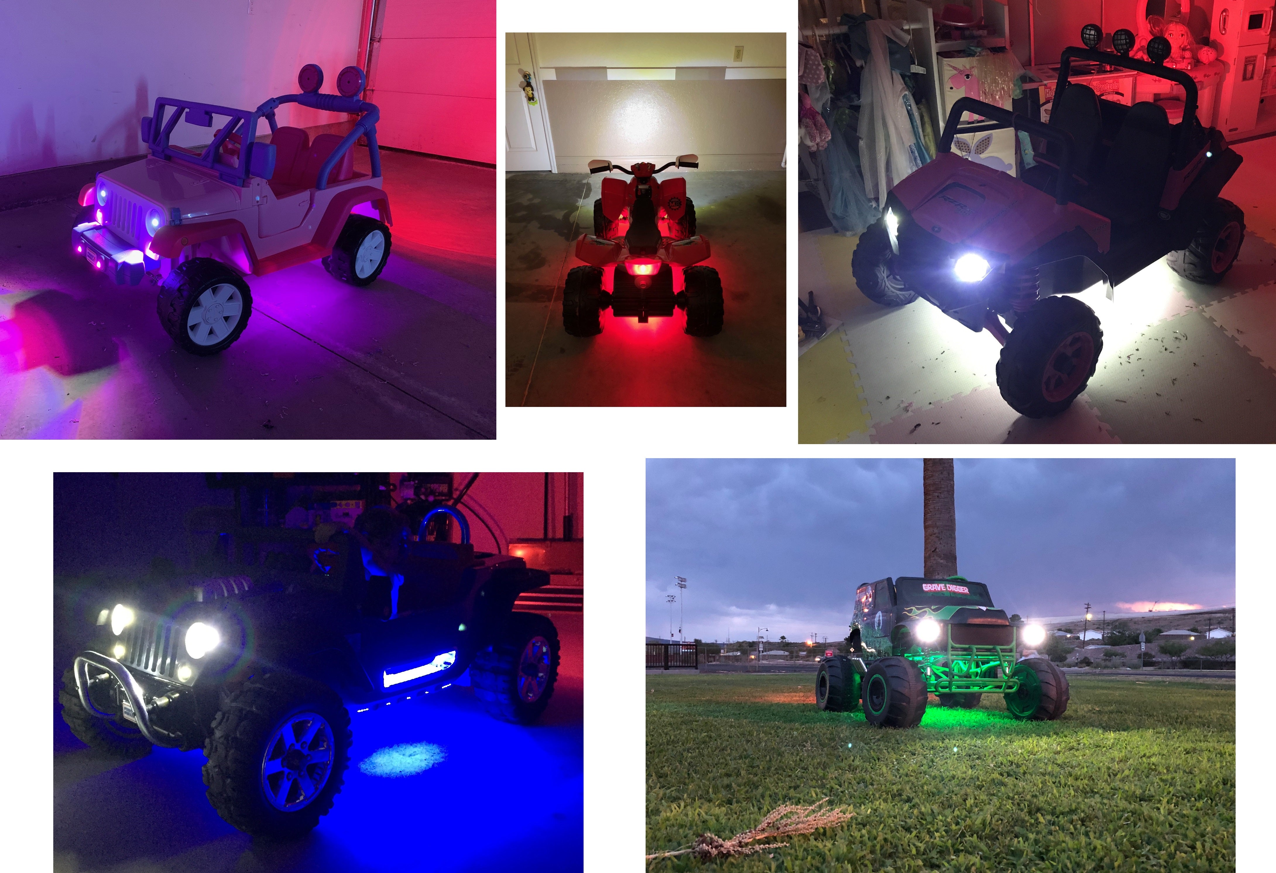 Power Wheels Blue Under Glow Lighting – ML Toys Store
