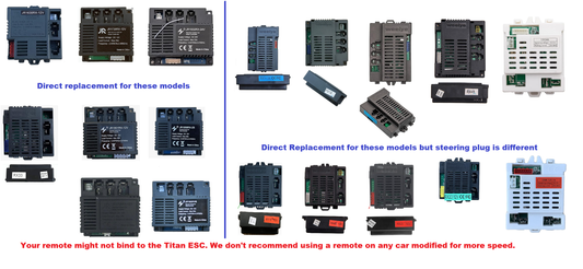 Titan Electronic Speed Control - Upgrade for most stock units