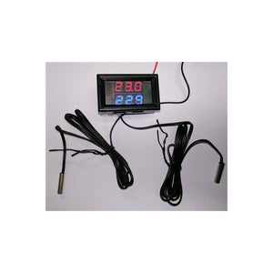 Dual Motor Temperature Gauge In-Dash