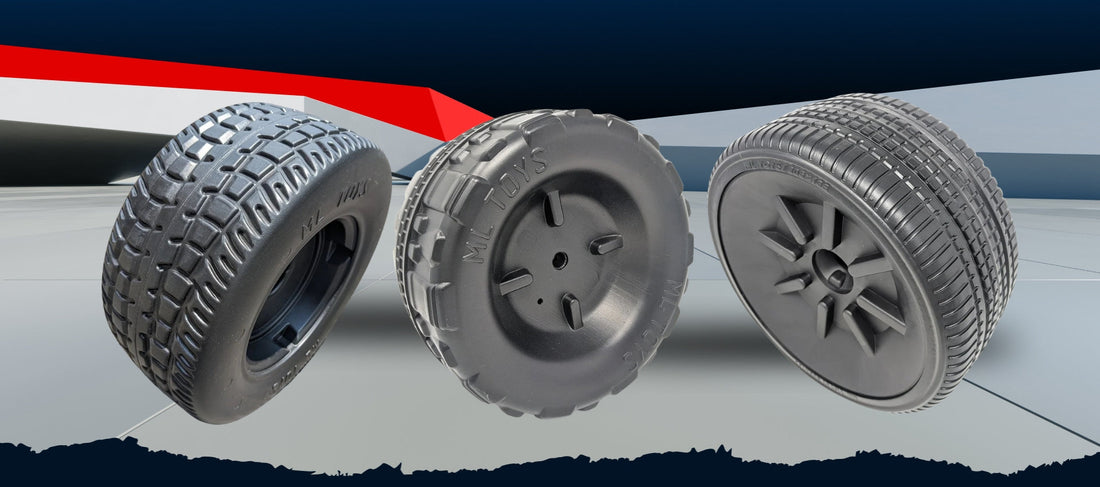 Plastic vs. Rubber Tires on a Ride-On Vehicle: What's the Difference and Which Is Right for Your Setup?