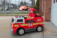 MLToys Fire Truck 12v Ride-On Vehicle