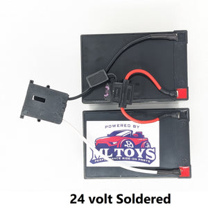 24 Volt Conversion for 12 Volt Power Wheels w/ charger