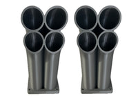 4 Stacked Tight Exhaust Headers
