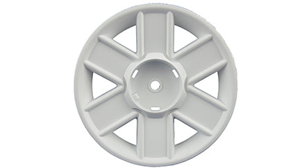 Jeep Wrangler Hubcap White