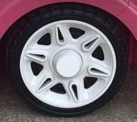 Power Wheels Mustang Hubcaps and Centers x4