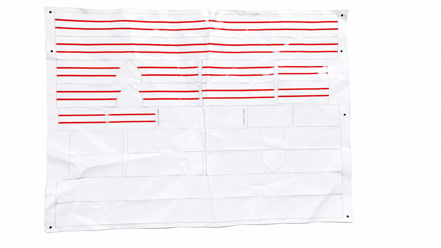 Firetruck Boston & L.A. Style Striping Kit Firetruck NY Style Striping Stickers *DUE SEPT IF YOU ORDER NOW