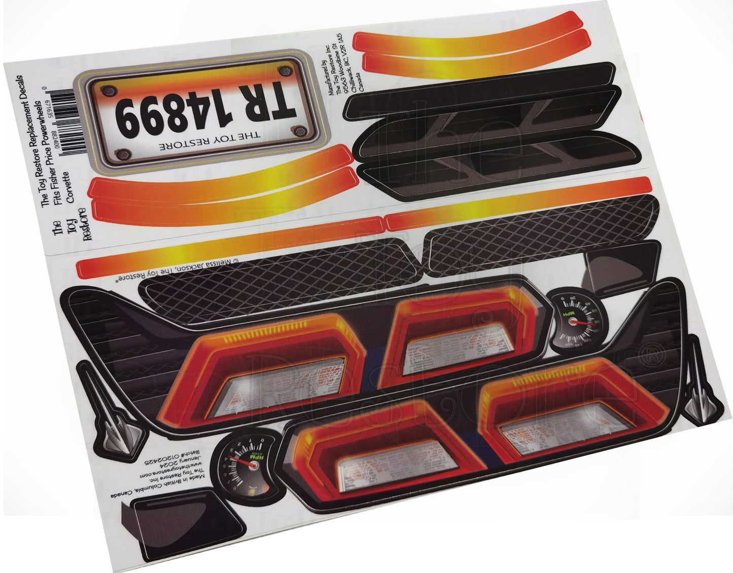 Corvette C7 Stickers