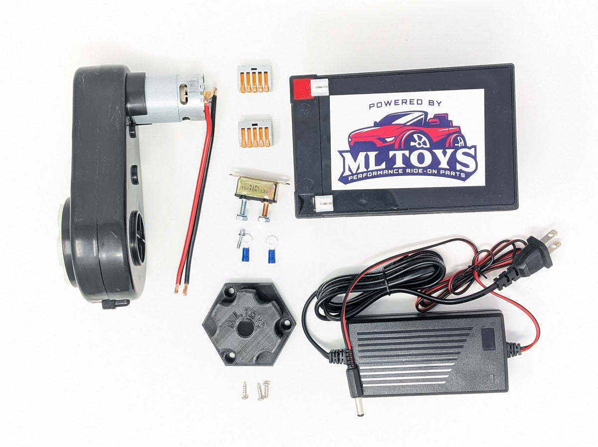 Level I 1969 Bronco Upgrade - 12v 2 Motor/Gearbox Kit