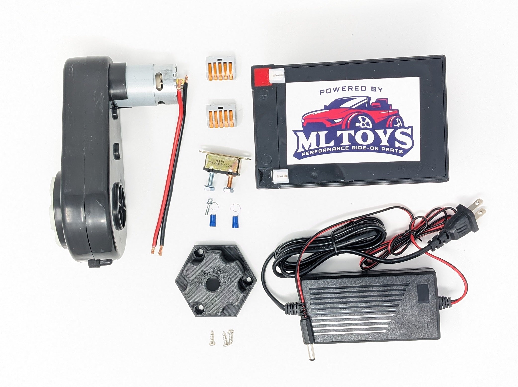 Level I 1969 Bronco Upgrade 12v 2 Motor Gearbox Kit
