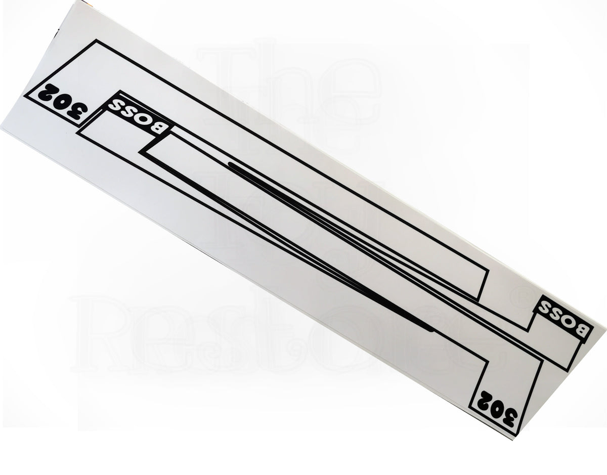 Mustang Boss 302 Door Stickers