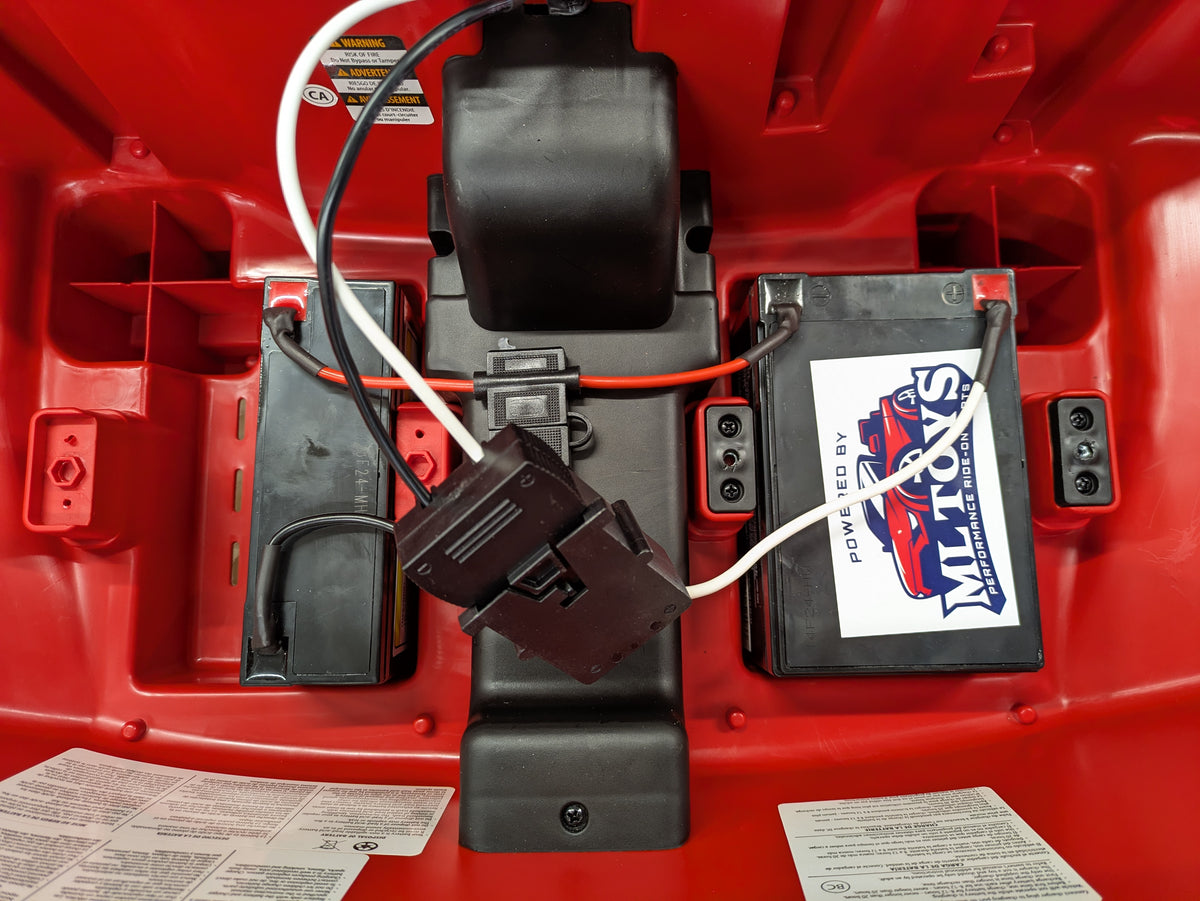 18 Volt Conversion for 12 Volt Huffy w/ charger