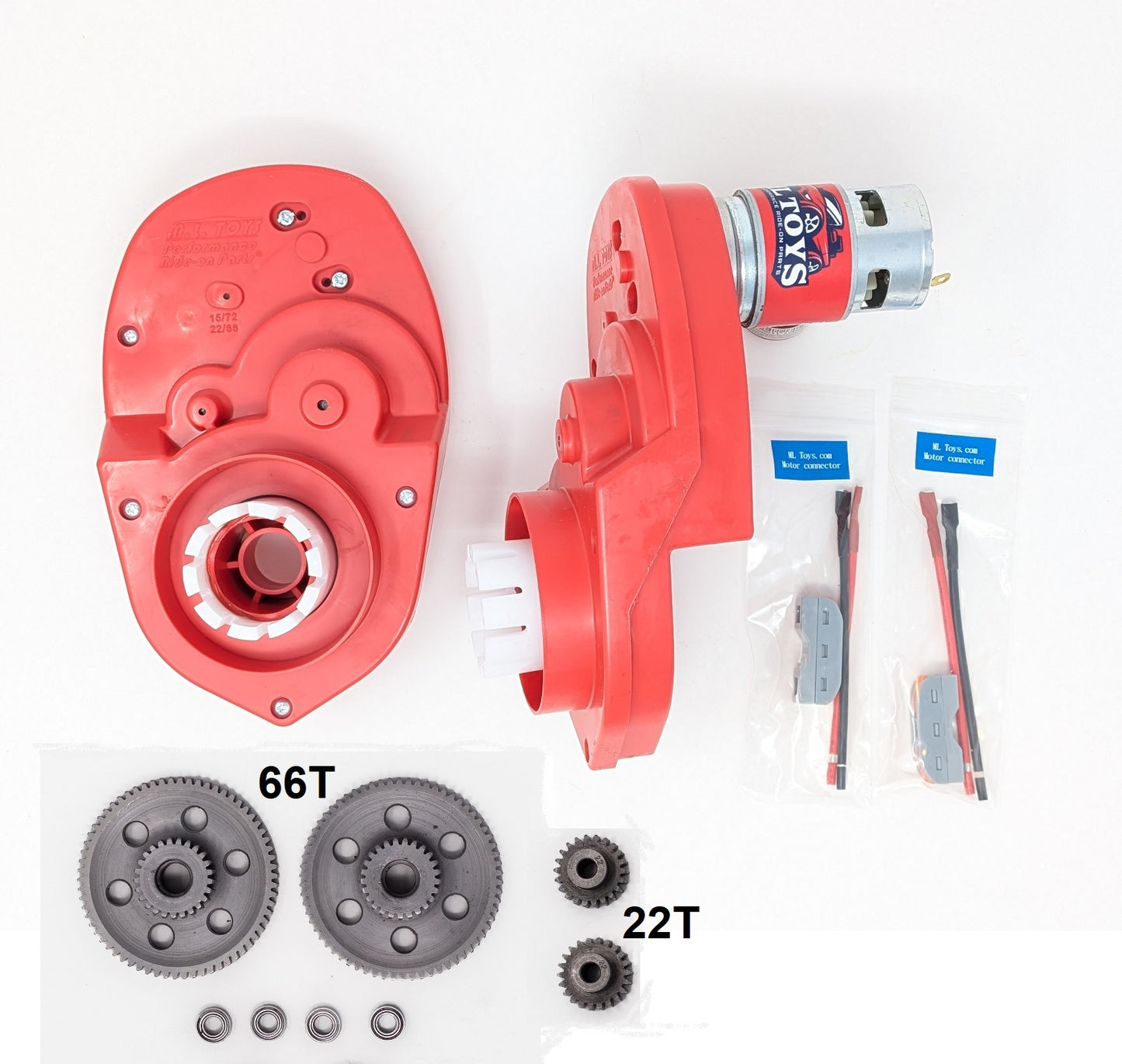 Stage V Super Speed Motors/Gearboxes for Power Wheels ATV