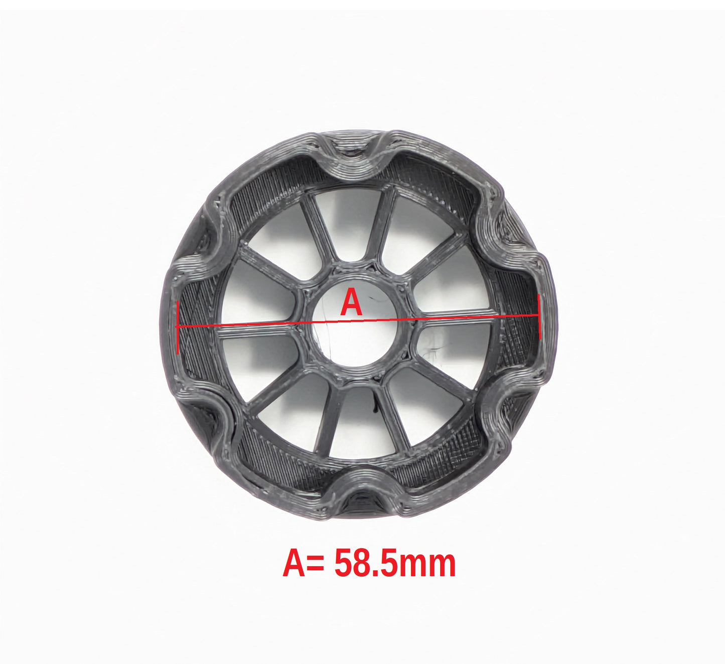 Hex-Clover to Phoenix or 7R Wheel Adapter