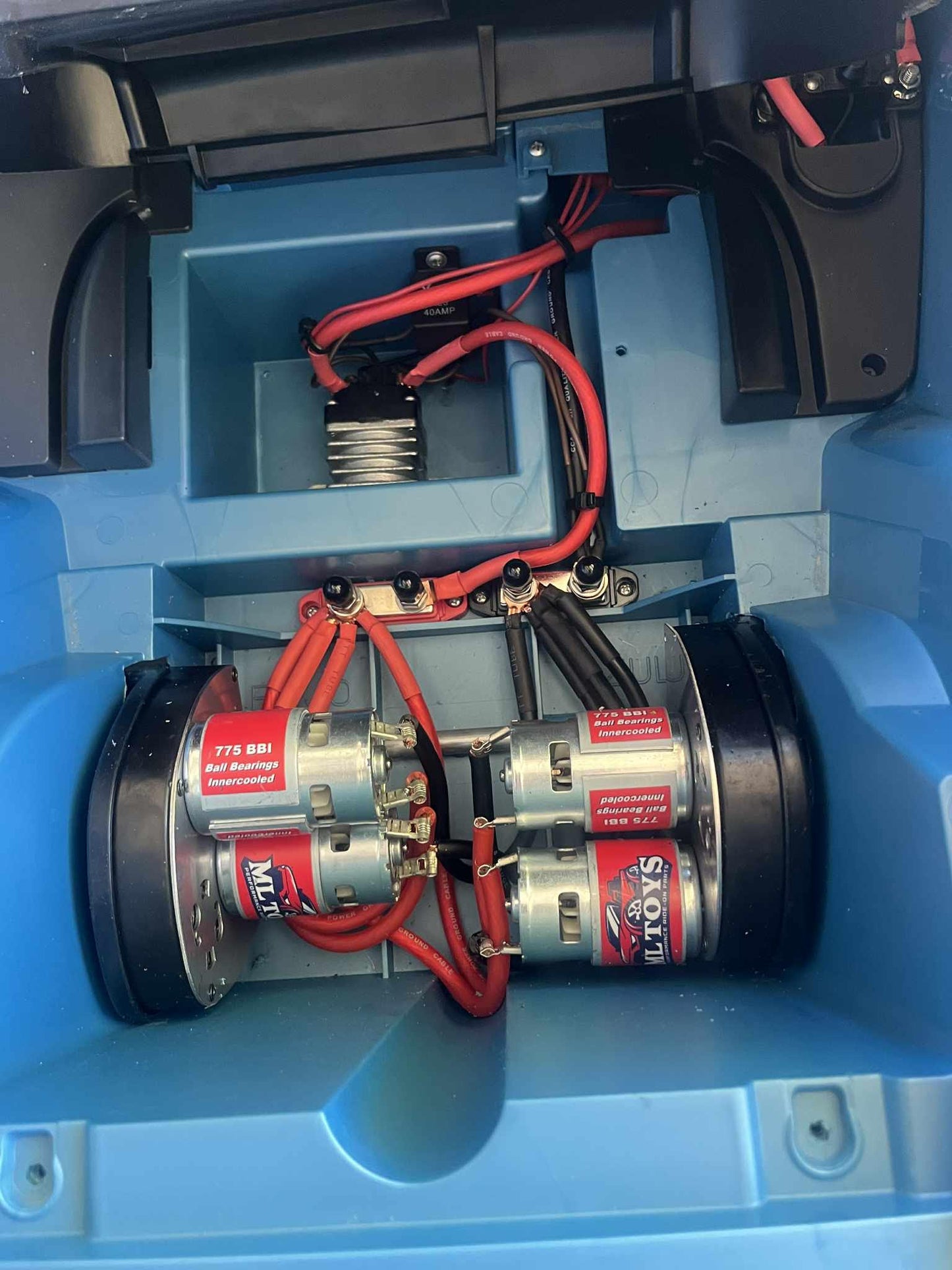 7R First Gear Delete & Dual 775 Motor Mounting Plates