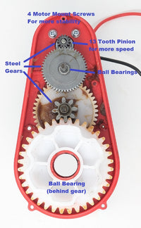 Pair of Paragon 775 Motor Gearboxes *Due March if you order NOW
