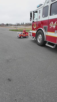 MLToys Fire Truck 12v Ride-On Vehicle