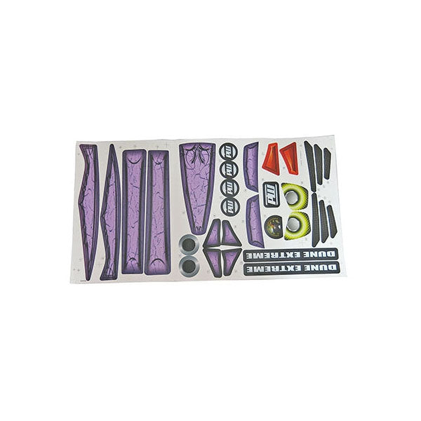 Dune Racer Purple Stickers