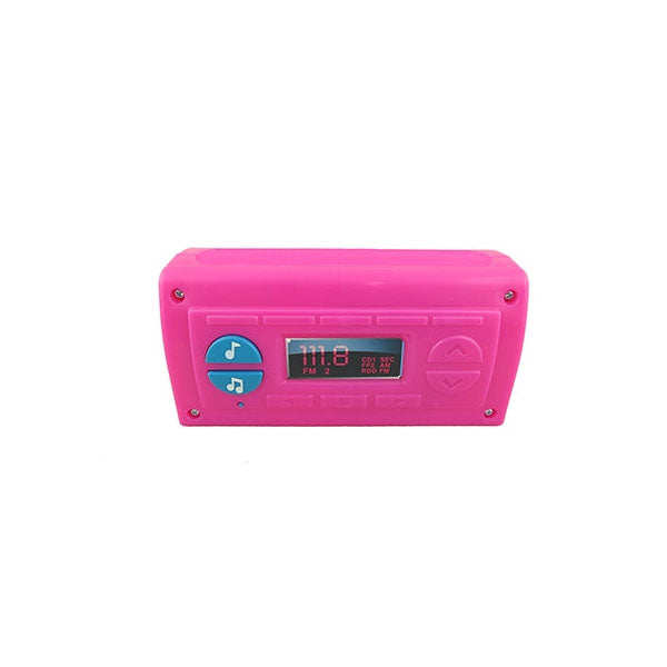 Jeep Wrangler Soundbox - Pink with Blue Buttons