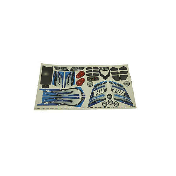 ATV Model FYX52 Blue Stickers