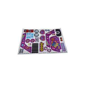 Jeep Wrangler JoJo Stickers