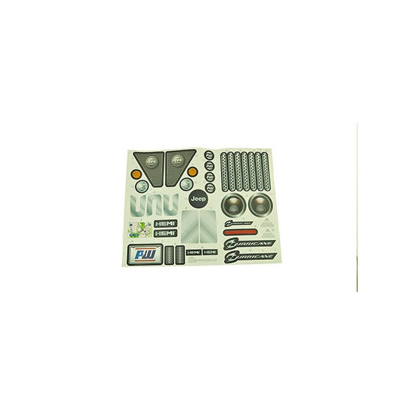 Hurricane Detail Stickers