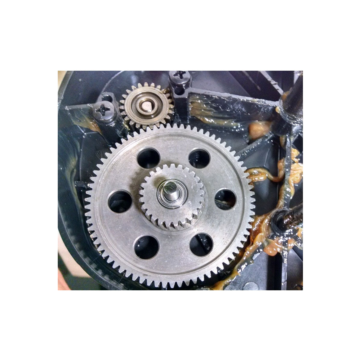 Replacement Gearbox Set For Power Wheels & Dynatrax Ride-On Toys - 7R Type (2 Gearboxes + Nut)