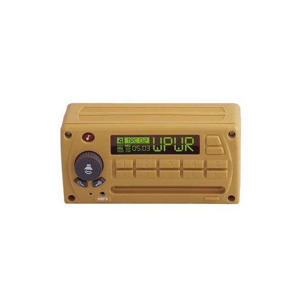 Jeep Wrangler Radio - Beige with Black Buttons