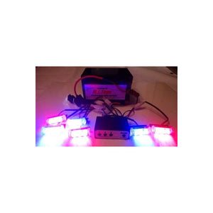 Battery powered police lights hotsell