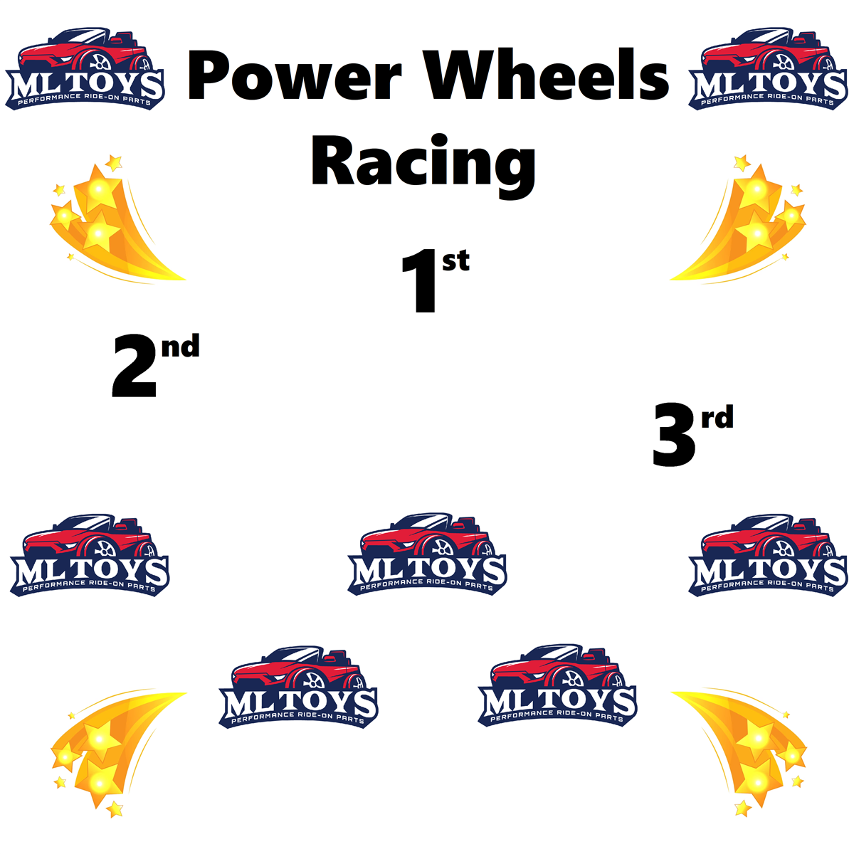 Power Wheels Podium Banner Borrow or Buy