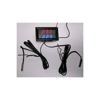 Dual Motor Temperature Gauge In-Dash