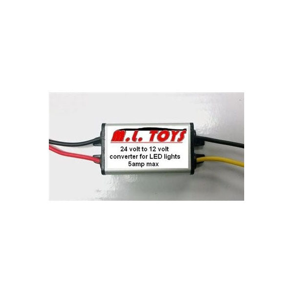 Voltage Reducer for LED Lights on 18v or 24v Vehicles